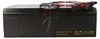 A black battery pack with red and blue wires and connectors on top, set against a white background. Produktbild-Vorschau