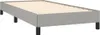 vidaXL Rám postele bez matrace světle šedý 90x200 cm látka Náhled obrázku produktu 3