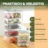 Sada úložných boxů Viwares s ventilem, stohovatelné nádoby Náhled obrázku produktu 6