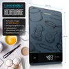 Arendo Küchenwaage digital mit Glasoberfläche, Produktbild-Vorschau 2