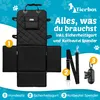 TIERBOX Hunde Autositz mit Kotbeutelspender [extra Stabil Produktbild-Vorschau 4
