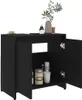 vidaXL Badezimmerschrank Schwarz 60x33x61 cm Holzwerkstoff Anteprima dell’immagine prodotto 11