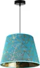 Suspension, lustre, abat-jour, motif doré Voir les images du produit 4