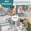 KIDIZ® Babybett Reisebett Kinderreisebett Faltbar mit Produktbild-Vorschau 5