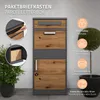 ML-Design Paketbriefkasten abschließbar, 50x112x37 cm, Produktbild-Vorschau 2