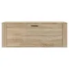 vidaXL Wand-Schuhschrank Sonoma-Eiche 100x35x38 cm Produktbild-Vorschau 6
