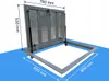 Bodenluke Schachtabdeckung Revisionsschacht 60x80 cm Produktbild-Vorschau 2