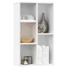 vidaXL Knihovna/bočník bílá 50x25x80 cm Materiál na bázi Náhled obrázku produktu 16