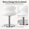 Glas Tischlampe im Retro-Design – LED Nachttischlampe Produktbild-Vorschau 3