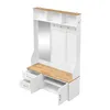 Multifunktionaler Flur- & Schuhschrank mit LED-Beleuchtung, Produktbild-Vorschau 6