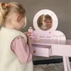 Bandits & Angels Kinderschminktisch Sofia Pink mit Spiegel Produktbild-Vorschau 2