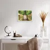 Gerahmtes Poster - Weißer Rahmen - Brücke Seil Dschungel - Produktbild-Vorschau 6