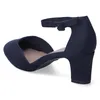 Décolleté alla moda da donna in blu Anteprima dell’immagine prodotto 9