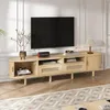 Meuble TV ovale de 170 x 40 x 40 cm, meuble TV avec 2 Voir les images du produit 3