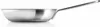 A side view of a stainless steel frying pan on a white background. Podgląd zdjęcia produktu