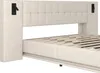 Sweiko lit rembourré, 180x200cm, avec barre de LED, tête de Voir les images du produit 15