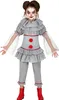 Clown Horror Halloween Kostüm Kinder Vintage Zirkus Grusel Produktbild-Vorschau 1