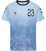 hummel Kinder hmlShimmer, T-Shirt Und Shorts Set, Hellblau, Produktbild-Vorschau 3
