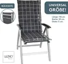 LILENO HOME Gartenstuhl Auflagen als [1er Set - Hochlehner] Produktbild-Vorschau 2