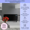 Klarstein Radiateur Electrique Mobile, Chauffage Electrique Voir les images du produit 2
