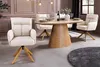 riess-ambiente Drehbarer Stuhl BIG GEORGE champagner greige Produktbild-Vorschau 3