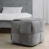 Homestyle4u 2647, Sitzhocker Grau Cord Sitzwürfel Produktbild-Vorschau 11
