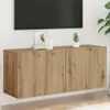 vidaXL TV nástěnná skříňka Artisan dub 100x30x41 cm Náhled obrázku produktu 2
