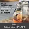 Creano Teekanne aus Glas 1,3l, 3-Teilige Glasteekanne mit Produktbild-Vorschau 6