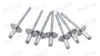 7x Dresselhaus Blindniet 4176/000/40 4,8x12 Blisterpack Produktbild-Vorschau 1