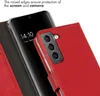Selencia Bibliothèque en cuir véritable pour le Samsung Voir les images du produit 4