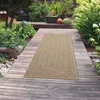 In- und Outdoorteppich in beige/braun Größe - 80 x 250 cm Produktbild-Vorschau 1