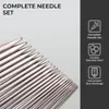 H&S Metall Stricknadeln Set - 11 Paar - Nadelspiel - Produktbild-Vorschau 4