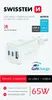 Swissten, USB-C 45W + USB 18W GaN-Netzteil Schnellladen Produktbild-Vorschau 8