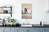 MuchoWow® Poster Ein Mädchen macht einen Stunt mit ihrem Produktbild-Vorschau 3