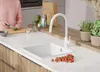 PRIMAGRAN Spülbecken Weiß 46x44cm, Granitspüle 1 Becken + Produktbild-Vorschau 7