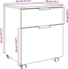 "2026 Promotion" Mobiler Aktenschrank mit Rollen Artisan Produktbild-Vorschau 11