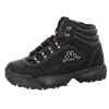 A single black high-top sneaker is shown from the side against a white background. Produktbild-Vorschau
