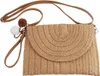 Strohtasche, Korbtasche, Damen-Einschulter-Strohtasche, Produktbild-Vorschau 1