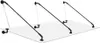 Glaszentrum Hagen 200x90 cm Glasvordach Klar BK-STB3 Produktbild-Vorschau 1
