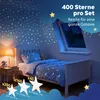 Leuchtsterne 400 Stück selbstklebend - Sternenhimmel fürs Produktbild-Vorschau 2