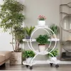 unho Blumenständer Metall, Blumentopfständer mit 6 Ablagen, Produktbild-Vorschau 2