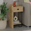 DECORTIE Sirius Modern Nachttisch Linkes Modul Eiche 30 x Produktbild-Vorschau 6