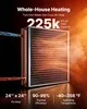 Wymiennik ciepła lamelowy VEVOR 610 x 610 mm, o mocy 65,9 Podgląd zdjęcia produktu 2