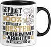 Tierheimmitarbeiter Geschenk Lustiger Spruch für Produktbild-Vorschau 1