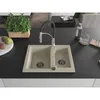 Mexen Carlos 1-Becken-Granit-Spüle mit Mischbatterie Aster, Produktbild-Vorschau 3