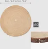 Kurtzy 50er Pack Natürliche Runde Holzscheiben zum Basteln Produktbild-Vorschau 8