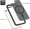 An exploded view of a phone case and a phone, showing the layers of the case. Produktbild-Vorschau