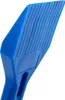 A close-up view of a blue plastic tool with a ribbed surface. Produktbild-Vorschau