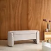 Panca contenitore, fondo letto contemporaneo in tessuto, Anteprima dell’immagine prodotto 3