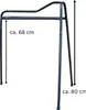 AMKA Sattelständer Sattelbock aus Metall 3 Füße, ca. 66 cm Produktbild-Vorschau 4